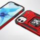 Wozinsky Wozinsky Ring Armor pancerne hybrydowe etui pokrowiec + magnetyczny uchwyt iPhone 12 mini czerwony 2