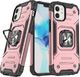 Wozinsky Wozinsky Ring Armor pancerne hybrydowe etui pokrowiec + magnetyczny uchwyt iPhone 12 mini różowy 1