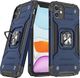 Wozinsky Wozinsky Ring Armor pancerne hybrydowe etui pokrowiec + magnetyczny uchwyt iPhone 11 niebieski 1