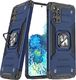 Wozinsky Wozinsky Ring Armor pancerne hybrydowe etui pokrowiec + magnetyczny uchwyt Samsung Galaxy S20+ (S20 Plus) niebieski 1