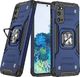 Wozinsky Wozinsky Ring Armor pancerne hybrydowe etui pokrowiec + magnetyczny uchwyt Samsung Galaxy S20 Ultra niebieski 1