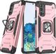 Wozinsky Wozinsky Ring Armor pancerne hybrydowe etui pokrowiec + magnetyczny uchwyt Samsung Galaxy S20 Ultra różowy 1