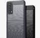 Hurtel Carbon Case elastyczne etui pokrowiec Huawei P Smart 2021 czarny 6