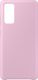 Hurtel Silicone Case elastyczne silikonowe etui pokrowiec Samsung Galaxy S20 FE 5G różowy 4