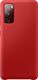 Hurtel Silicone Case elastyczne silikonowe etui pokrowiec Samsung Galaxy S20 FE 5G czerwony 1