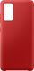 Hurtel Silicone Case elastyczne silikonowe etui pokrowiec Samsung Galaxy S20 FE 5G czerwony 4