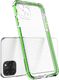 Hurtel Spring Armor żelowy elastyczny pancerny pokrowiec z kolorową ramką do iPhone 11 Pro Max czarny 3