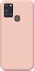 Hurtel Silicone Case elastyczne silikonowe etui pokrowiec Samsung Galaxy A21S różowy 1