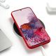 Hurtel Silicone Case elastyczne silikonowe etui pokrowiec Samsung Galaxy A21S różowy 6