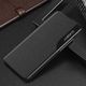 Hurtel Eco Leather View Case elegancki futerał etui z klapką i funkcją podstawki Huawei P Smart 2021 czarny 2