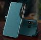 Hurtel Eco Leather View Case elegancki futerał etui z klapką i funkcją podstawki Huawei P Smart 2021 czarny 9