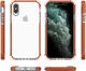 Hurtel Spring Armor żelowy elastyczny pancerny pokrowiec z kolorową ramką do iPhone SE 2020 / iPhone 8 / iPhone 7 czerwony 3