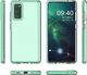 Hurtel Spring Case pokrowiec żelowe etui z kolorową ramką do Samsung Galaxy S20 FE 5G niebieski 2