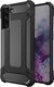 Hurtel Hybrid Armor pancerne hybrydowe etui pokrowiec Samsung Galaxy S21 Ultra 5G czarny 1