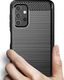 Hurtel Carbon Case elastyczne etui pokrowiec Samsung Galaxy A32 5G czarny 6
