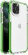 Hurtel Spring Armor żelowy elastyczny pancerny pokrowiec z kolorową ramką do iPhone 11 Pro zielony 1