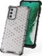 Hurtel Honeycomb etui pancerny pokrowiec z żelową ramką Samsung Galaxy A32 5G przezroczysty 9