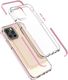 Hurtel Spring Armor żelowy elastyczny pancerny pokrowiec z kolorową ramką do iPhone 12 Pro / iPhone 12 zielony 4