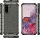 Hurtel Honeycomb etui pancerny pokrowiec z żelową ramką Samsung Galaxy S21 5G czarny 12