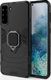 Hurtel Ring Armor pancerne hybrydowe etui pokrowiec + magnetyczny uchwyt Samsung Galaxy S21+ 5G (S21 Plus 5G) czarny 1