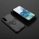 Hurtel Ring Armor pancerne hybrydowe etui pokrowiec + magnetyczny uchwyt Samsung Galaxy S21+ 5G (S21 Plus 5G) czarny 8