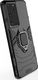 Hurtel Ring Armor pancerne hybrydowe etui pokrowiec + magnetyczny uchwyt Samsung Galaxy S21 Ultra 5G czarny 5