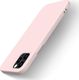 Hurtel Silicone Case elastyczne silikonowe etui pokrowiec iPhone 12 mini różowy 2