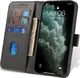 Hurtel Magnet Case elegancki futerał etui pokrowiec z klapką i funkcją podstawki iPhone 12 Pro Max czarny 6