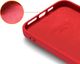 Hurtel Silicone Case elastyczne silikonowe etui pokrowiec iPhone 12 mini czerwony 7