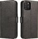 Hurtel Magnet Case elegancki futerał etui pokrowiec z klapką i funkcją podstawki iPhone 11 czarny 1