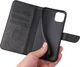 Hurtel Magnet Case elegancki futerał etui pokrowiec z klapką i funkcją podstawki iPhone 11 Pro czarny 5