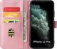 Hurtel Magnet Case elegancki futerał etui pokrowiec z klapką i funkcją podstawki iPhone 11 Pro Max różowy 3