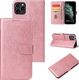 Hurtel Magnet Case elegancki futerał etui pokrowiec z klapką i funkcją podstawki iPhone 11 Pro Max różowy 6