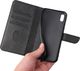 Hurtel Magnet Case elegancki futerał etui pokrowiec z klapką i funkcją podstawki iPhone XS / iPhone X czarny 3