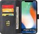 Hurtel Magnet Case elegancki futerał etui pokrowiec z klapką i funkcją podstawki iPhone XS / iPhone X czarny 4