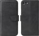 Hurtel Magnet Case elegancki futerał etui pokrowiec z klapką i funkcją podstawki iPhone SE 2020 / iPhone 8 / iPhone 7 czarny 1