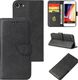 Hurtel Magnet Case elegancki futerał etui pokrowiec z klapką i funkcją podstawki iPhone SE 2020 / iPhone 8 / iPhone 7 czarny 5
