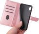 Hurtel Magnet Case elegancki futerał etui pokrowiec z klapką i funkcją podstawki iPhone XS / iPhone X różowy 2