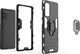 Hurtel Ring Armor pancerne hybrydowe etui pokrowiec + magnetyczny uchwyt Samsung Galaxy S20 FE 5G czarny 3
