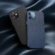 Baseus Baseus Magnetic Leather Case etui ze skóry ekologicznej z magnetycznym uchwytem iPhone 12 mini czarny (kompatybilny z MagSafe) 11