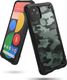Ringke Ringke Fusion X Design etui pancerny pokrowiec z ramką Google Pixel 5 czarny Camo Black (FXGG0016) 1