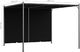 vidaXL Pergola ogrodowa z chowanym dachem, 3x3 cm, antracytowa 5