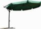 Plonos Parasol ogrodowy składany 8 segmentów Zielony 350 cm 2