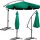 Plonos Parasol ogrodowy składany 8 segmentów Zielony 350 cm 8