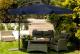 Plonos Parasol ogrodowy składany 6 segmentów Granatowy 350 cm 4