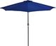 vidaXL Półparasol balkonowy, aluminium, niebieski, 270x135x245 cm 2