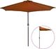 vidaXL Półparasol balkonowy, aluminium, terakota, 270x135x245 cm 1