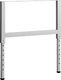 vidaXL Regulowane ramy stołu roboczego, 2 szt., metal, 85x(69-95,5) cm 3