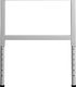 vidaXL Regulowane ramy stołu roboczego, 2 szt., metal, 85x(69-95,5) cm 4