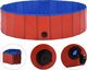vidaXL Składany basen dla psa, czerwony, 120 x 30 cm, PVC 2